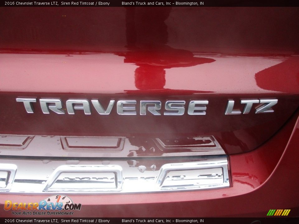 2016 Chevrolet Traverse LTZ Siren Red Tintcoat / Ebony Photo #33
