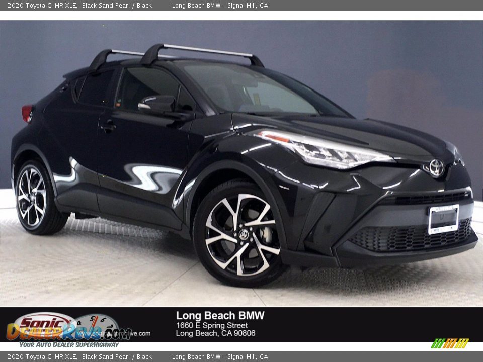 2020 Toyota C-HR XLE Black Sand Pearl / Black Photo #1