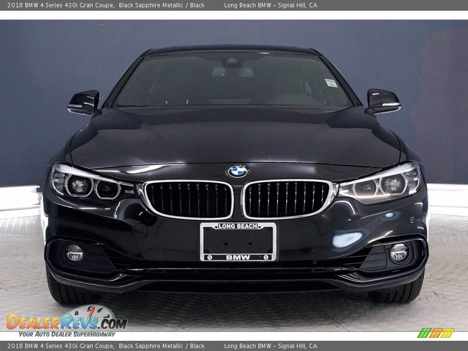 2018 BMW 4 Series 430i Gran Coupe Black Sapphire Metallic / Black Photo #2