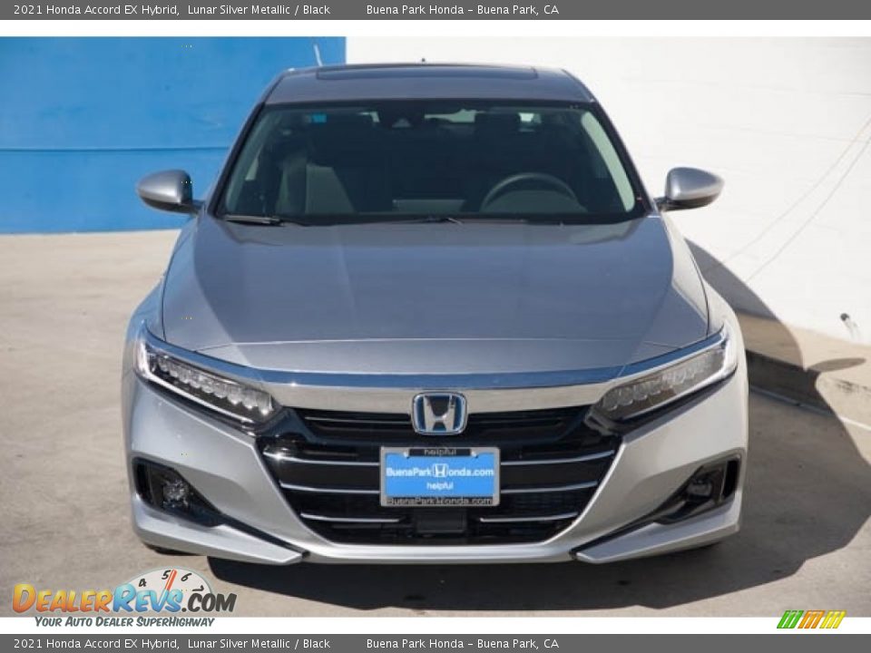 2021 Honda Accord EX Hybrid Lunar Silver Metallic / Black Photo #3