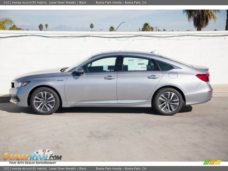 2021 Honda Accord EX Hybrid Lunar Silver Metallic / Black Photo #4