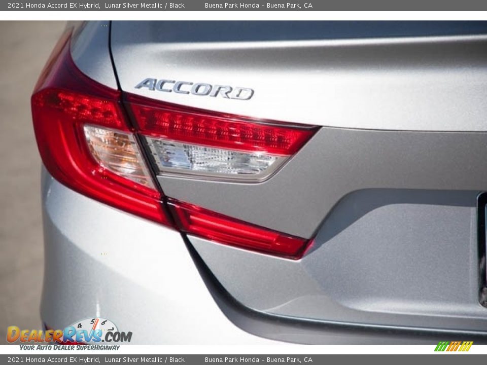 2021 Honda Accord EX Hybrid Lunar Silver Metallic / Black Photo #6