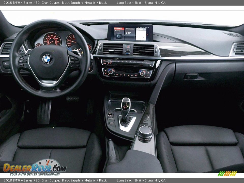 2018 BMW 4 Series 430i Gran Coupe Black Sapphire Metallic / Black Photo #15