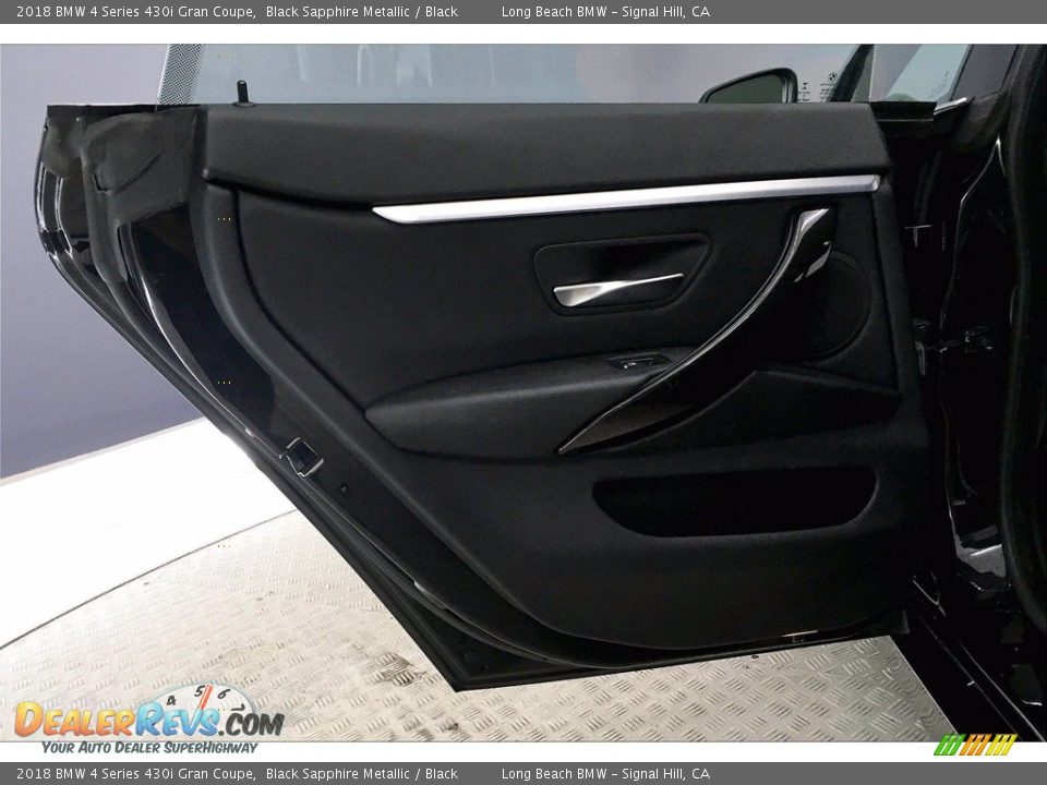 2018 BMW 4 Series 430i Gran Coupe Black Sapphire Metallic / Black Photo #25
