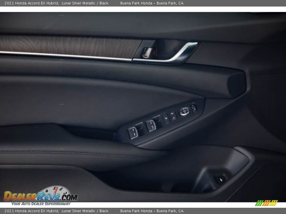 2021 Honda Accord EX Hybrid Lunar Silver Metallic / Black Photo #33