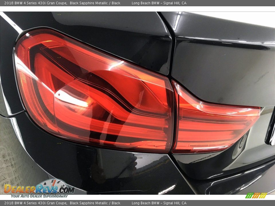 2018 BMW 4 Series 430i Gran Coupe Black Sapphire Metallic / Black Photo #27
