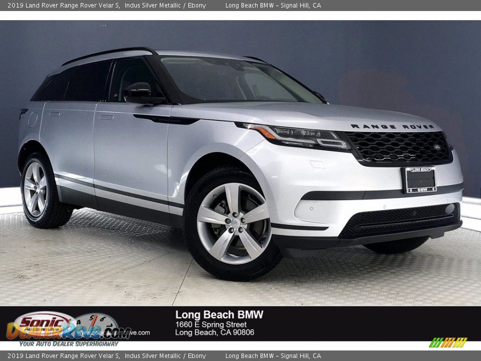 2019 Land Rover Range Rover Velar S Indus Silver Metallic / Ebony Photo #1