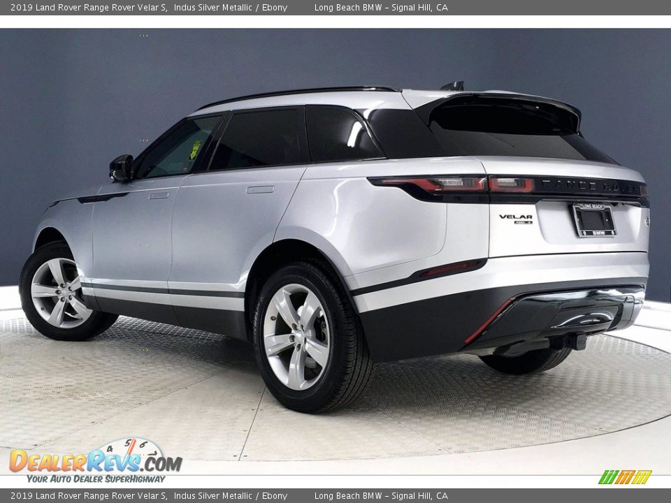 2019 Land Rover Range Rover Velar S Indus Silver Metallic / Ebony Photo #10