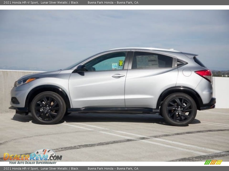 2021 Honda HR-V Sport Lunar Silver Metallic / Black Photo #4