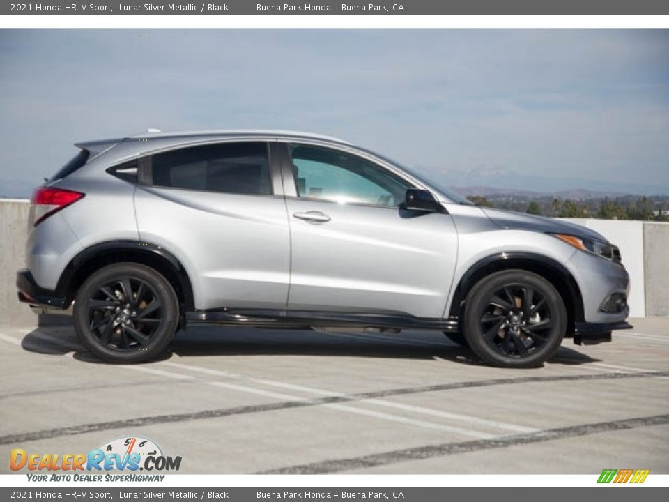 2021 Honda HR-V Sport Lunar Silver Metallic / Black Photo #8