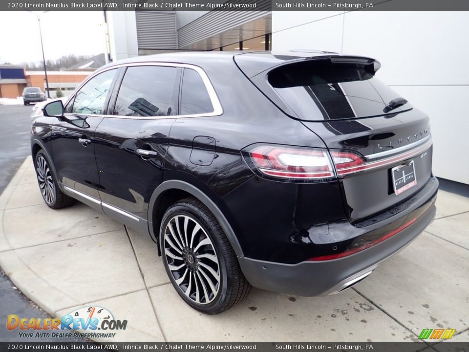 2020 Lincoln Nautilus Black Label AWD Infinite Black / Chalet Theme Alpine/Silverwood Photo #3