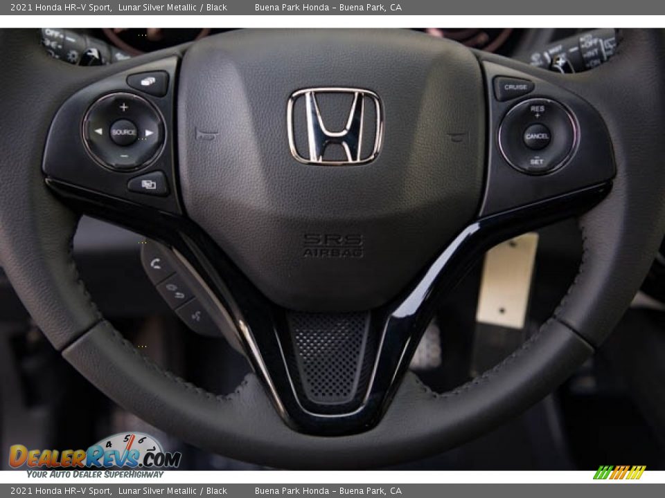 2021 Honda HR-V Sport Lunar Silver Metallic / Black Photo #19