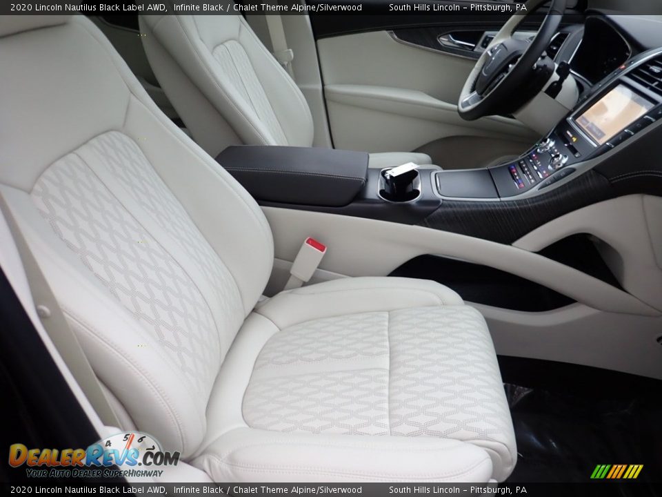 Front Seat of 2020 Lincoln Nautilus Black Label AWD Photo #11