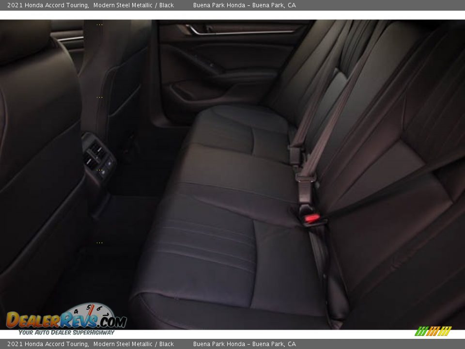 2021 Honda Accord Touring Modern Steel Metallic / Black Photo #26