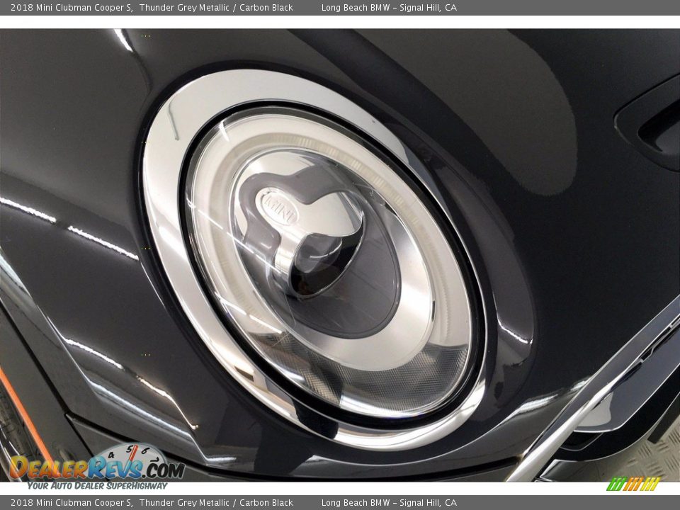2018 Mini Clubman Cooper S Thunder Grey Metallic / Carbon Black Photo #26