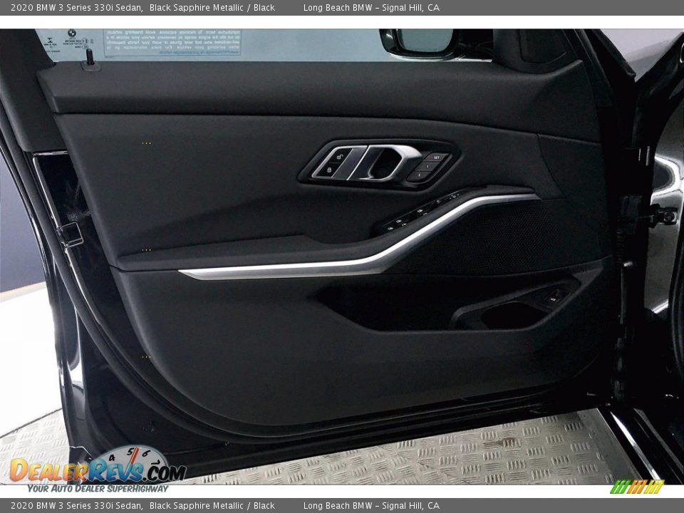2020 BMW 3 Series 330i Sedan Black Sapphire Metallic / Black Photo #23