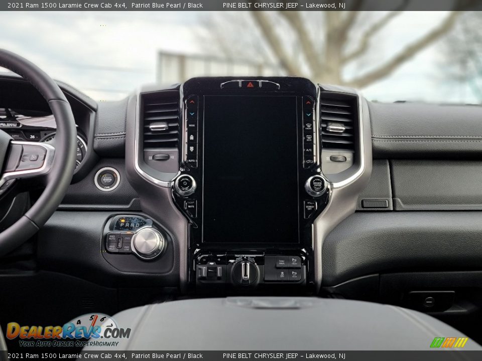 2021 Ram 1500 Laramie Crew Cab 4x4 Patriot Blue Pearl / Black Photo #12