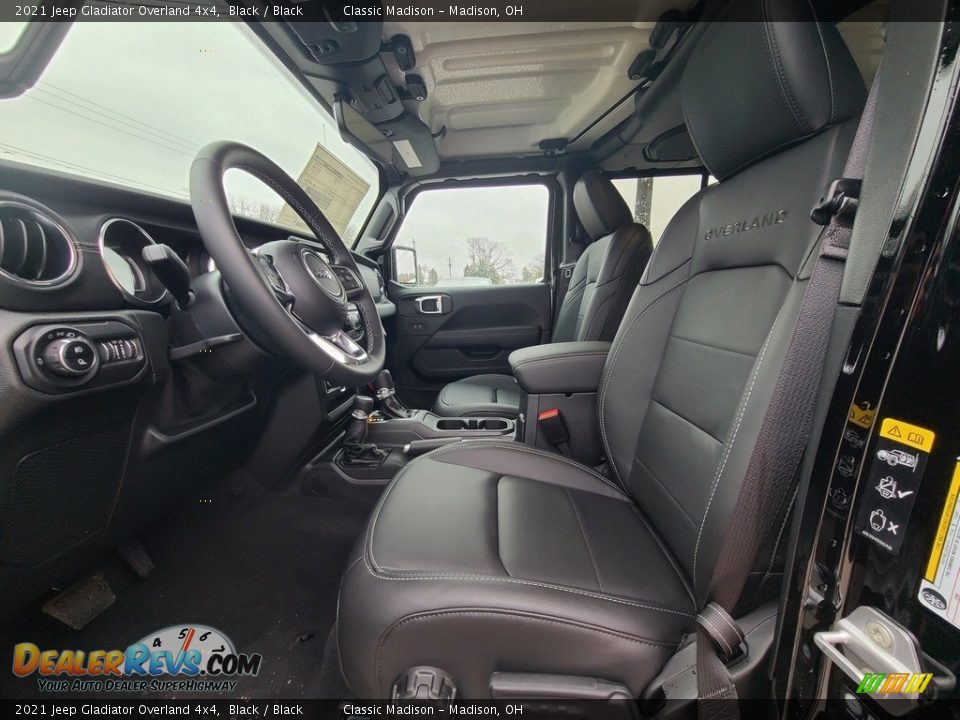 Front Seat of 2021 Jeep Gladiator Overland 4x4 Photo #2