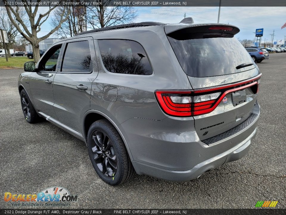 2021 Dodge Durango R/T AWD Destroyer Gray / Black Photo #6