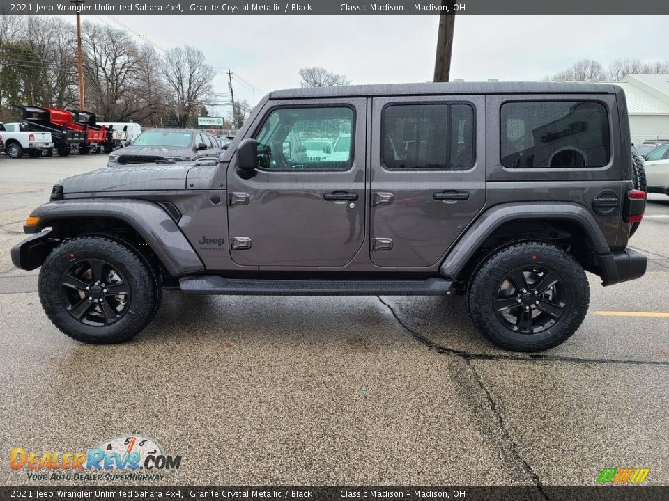 Granite Crystal Metallic 2021 Jeep Wrangler Unlimited Sahara 4x4 Photo #8