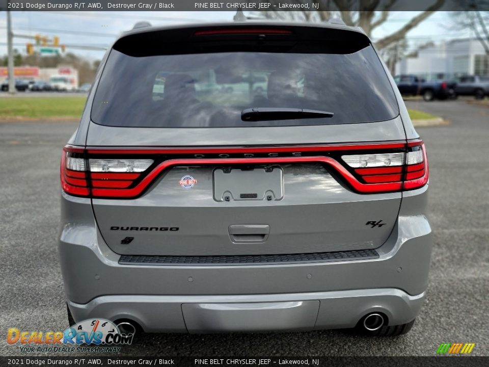 2021 Dodge Durango R/T AWD Destroyer Gray / Black Photo #7