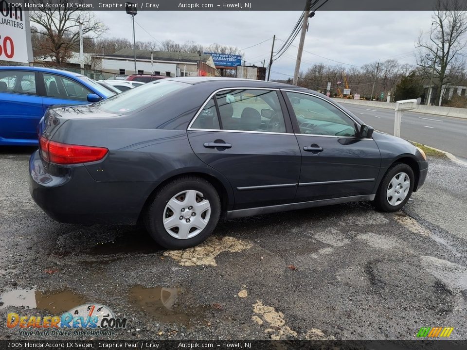 2005 Honda Accord LX Sedan Graphite Pearl / Gray Photo #3