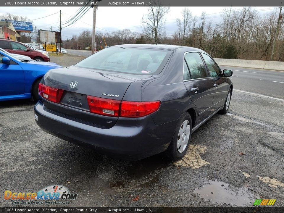 2005 Honda Accord LX Sedan Graphite Pearl / Gray Photo #4