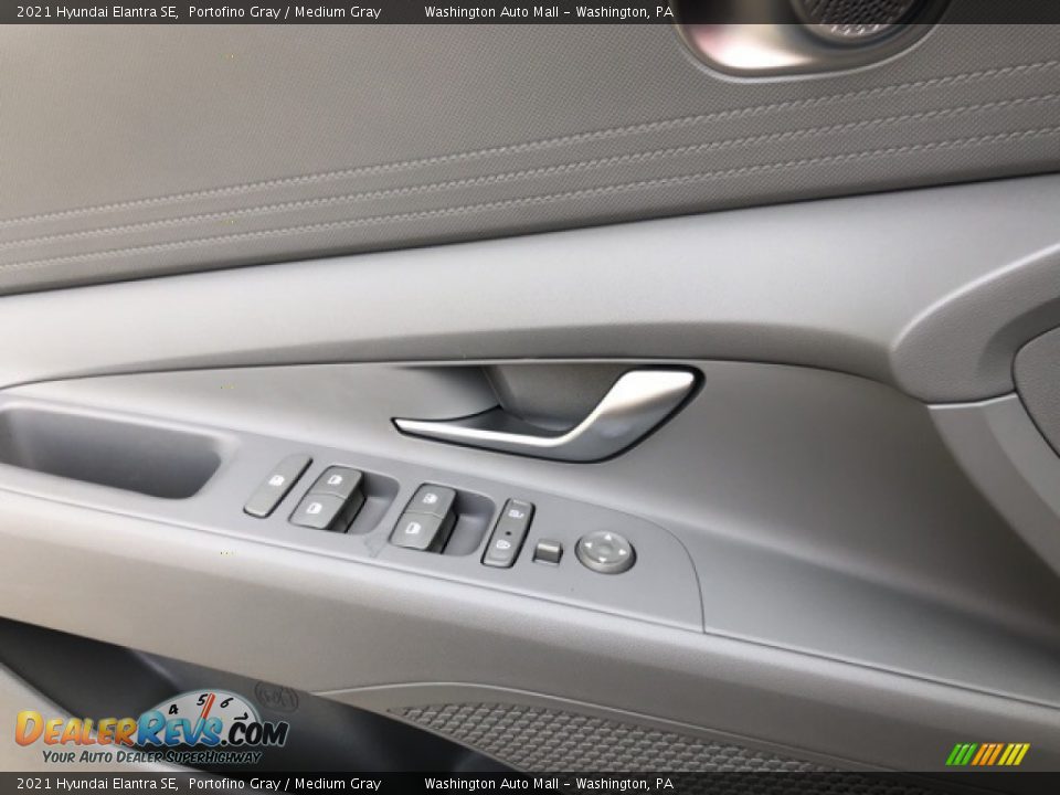 2021 Hyundai Elantra SE Portofino Gray / Medium Gray Photo #14