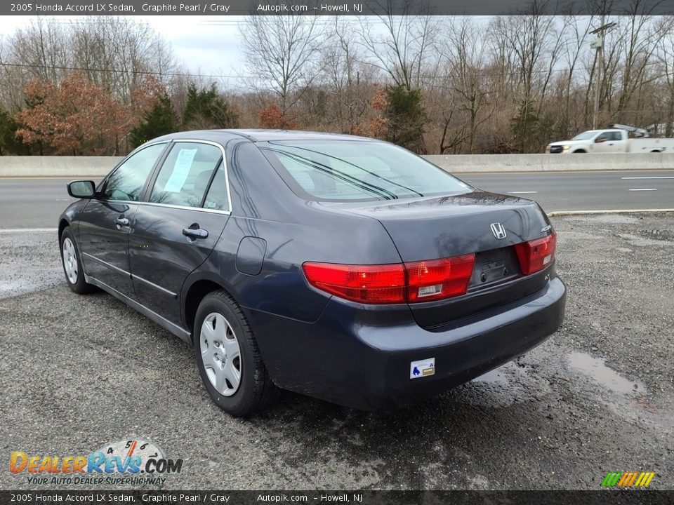 2005 Honda Accord LX Sedan Graphite Pearl / Gray Photo #6