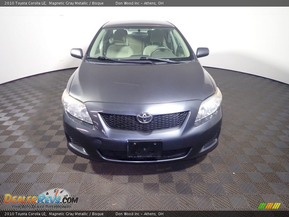 2010 Toyota Corolla LE Magnetic Gray Metallic / Bisque Photo #4