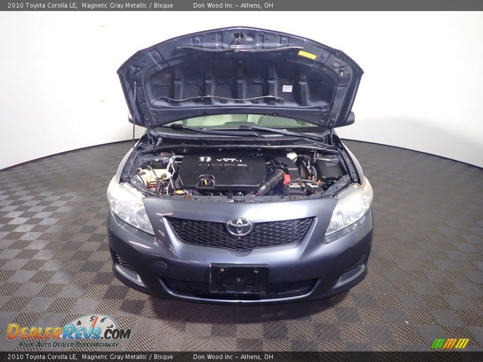 2010 Toyota Corolla LE Magnetic Gray Metallic / Bisque Photo #5