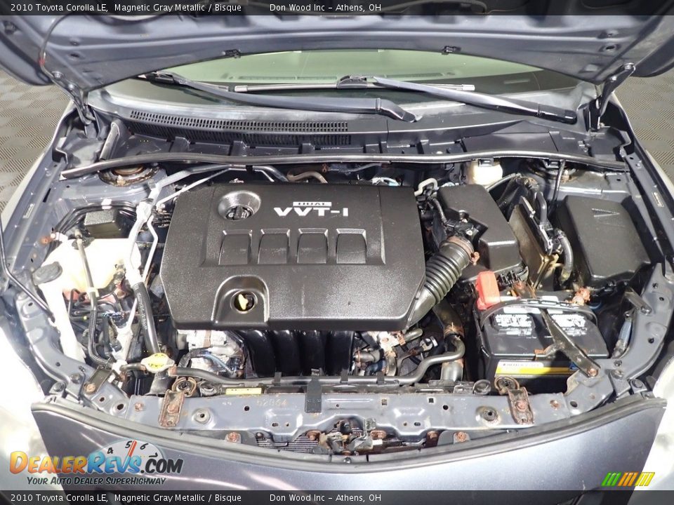 2010 Toyota Corolla LE Magnetic Gray Metallic / Bisque Photo #6