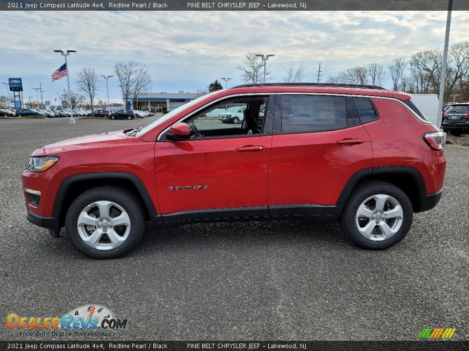 Redline Pearl 2021 Jeep Compass Latitude 4x4 Photo #4