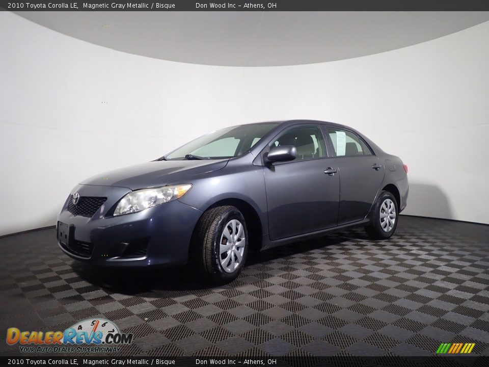 2010 Toyota Corolla LE Magnetic Gray Metallic / Bisque Photo #7