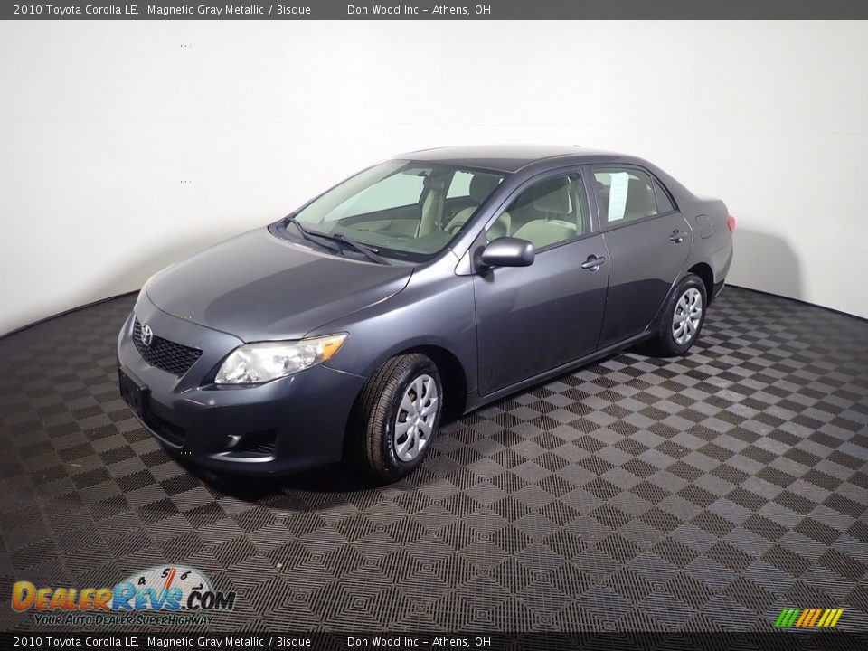 2010 Toyota Corolla LE Magnetic Gray Metallic / Bisque Photo #8