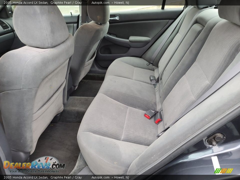 2005 Honda Accord LX Sedan Graphite Pearl / Gray Photo #16