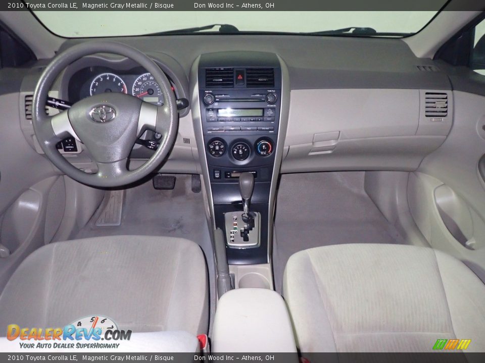2010 Toyota Corolla LE Magnetic Gray Metallic / Bisque Photo #24