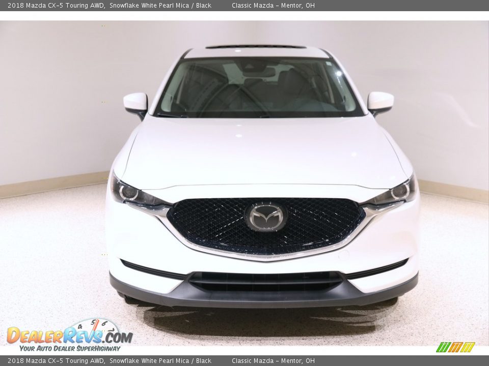 2018 Mazda CX-5 Touring AWD Snowflake White Pearl Mica / Black Photo #2