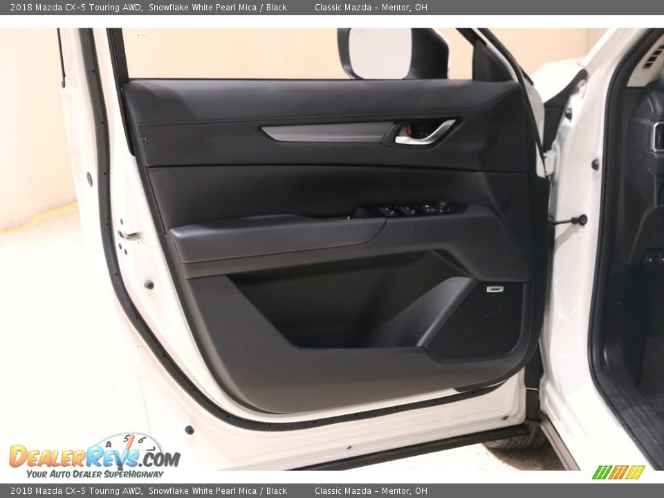 2018 Mazda CX-5 Touring AWD Snowflake White Pearl Mica / Black Photo #4