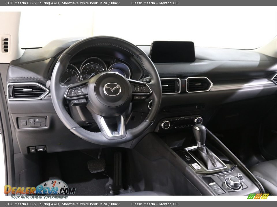 2018 Mazda CX-5 Touring AWD Snowflake White Pearl Mica / Black Photo #6