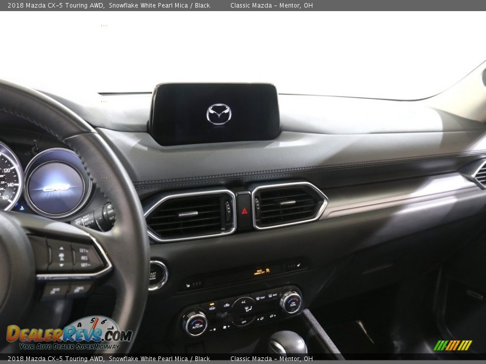 2018 Mazda CX-5 Touring AWD Snowflake White Pearl Mica / Black Photo #9