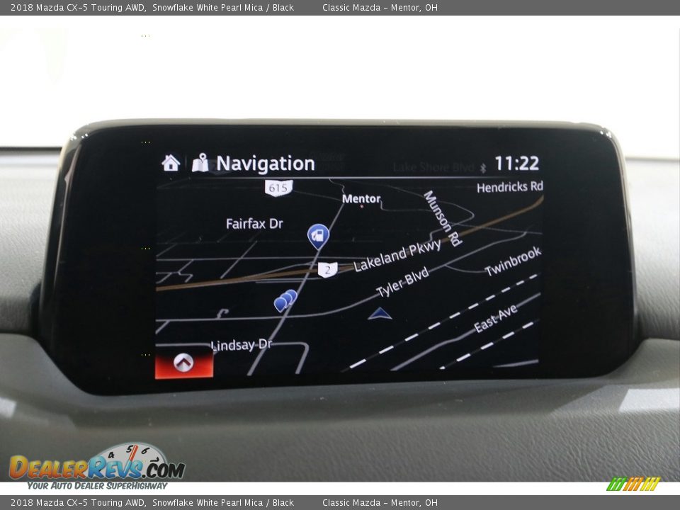 2018 Mazda CX-5 Touring AWD Snowflake White Pearl Mica / Black Photo #10