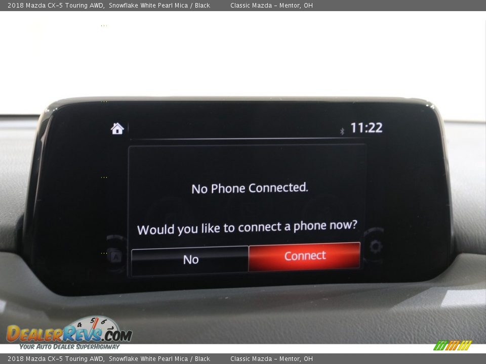 2018 Mazda CX-5 Touring AWD Snowflake White Pearl Mica / Black Photo #11