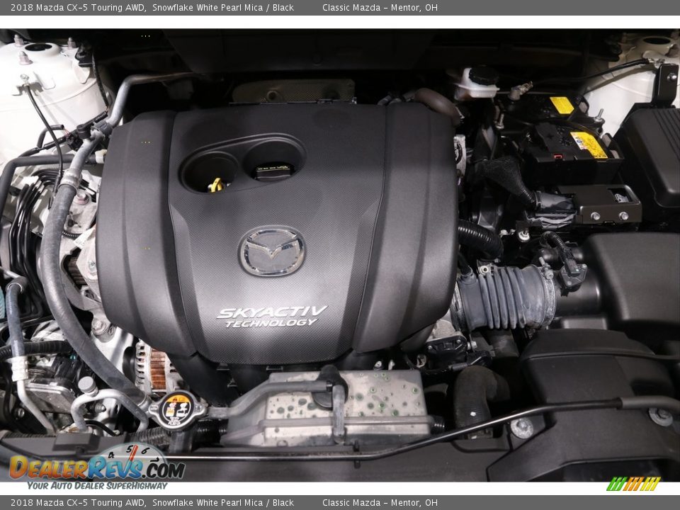 2018 Mazda CX-5 Touring AWD Snowflake White Pearl Mica / Black Photo #19