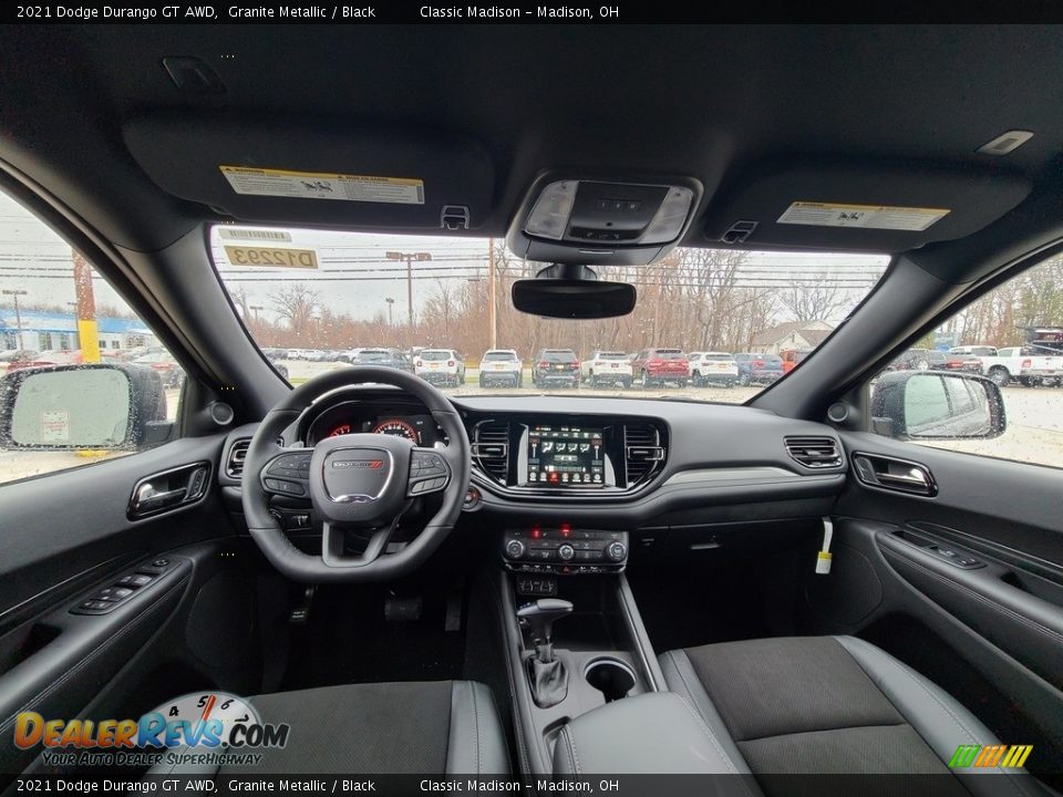 2021 Dodge Durango GT AWD Granite Metallic / Black Photo #4