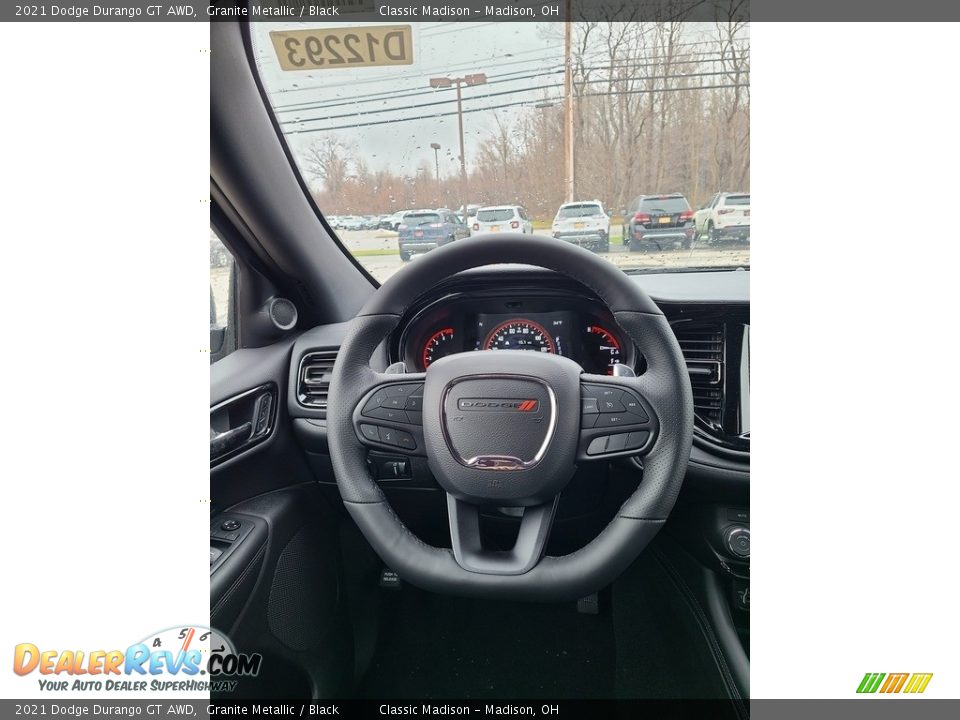 2021 Dodge Durango GT AWD Granite Metallic / Black Photo #5