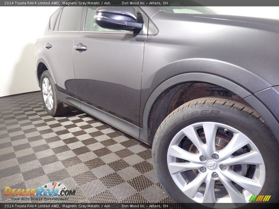 2014 Toyota RAV4 Limited AWD Magnetic Gray Metallic / Ash Photo #7