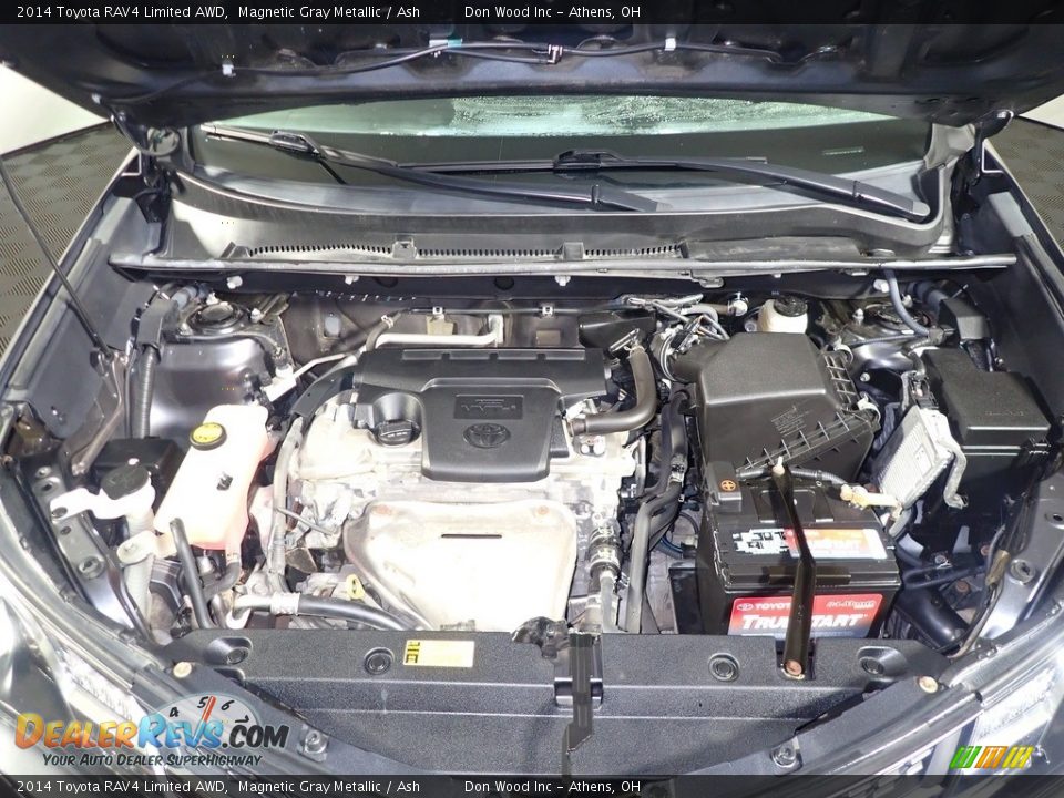2014 Toyota RAV4 Limited AWD Magnetic Gray Metallic / Ash Photo #10