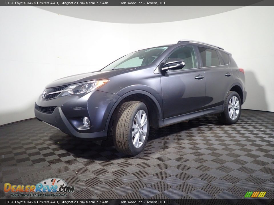 2014 Toyota RAV4 Limited AWD Magnetic Gray Metallic / Ash Photo #11