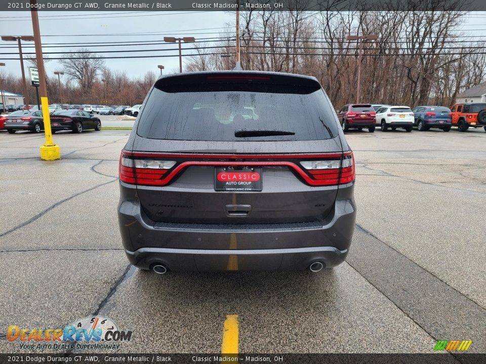 2021 Dodge Durango GT AWD Granite Metallic / Black Photo #10